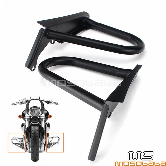 Left Right Steel Engine Guard Crash Bar For Suzuki Boulevard M109R 06-14 13 12