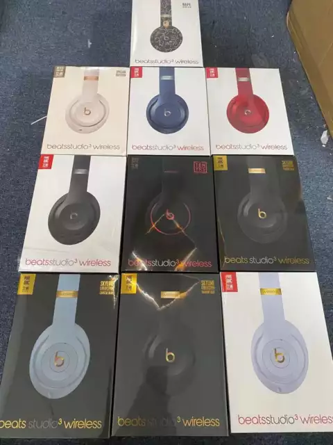 Beats By Dr Dre Studio3 Wireless Headphones - Brand New and Sealed U Pick Color 2