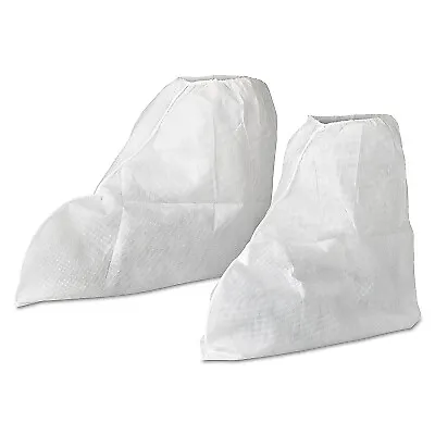 A20 Breathable Particle Protection Foot Cover, Universal, White Kimberly-Clark