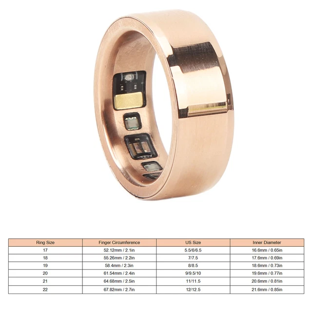 Tonysa Anello di Salute Intelligente, Tracker di Anello di Salute Intelligente, Anello di Salute Intelligente Monitoraggio del Sonno Rilevamento della Temperatura Corporea Tracker di (20