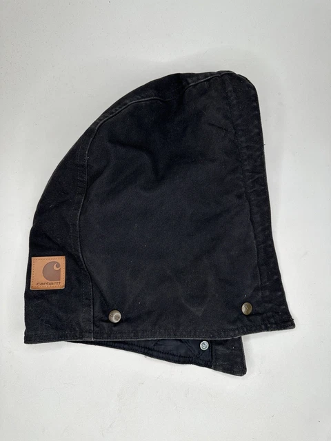 CARHARTT REPLACEMENT HOOD Black One Size Fits All Quilted. 9.99 PicClick UK
