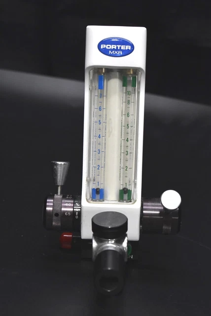 Porter MXR 3000 Dental Nitrous Oxide N2O Flowmeter Conscious Sedation Unit