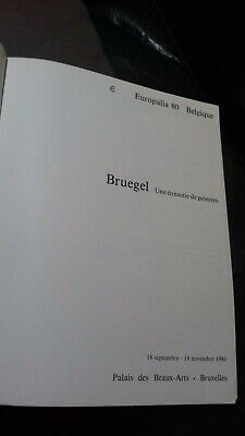 Bruegel Une Dynastie de peintres - Catalogue de l#exposition Bruxelles 1980