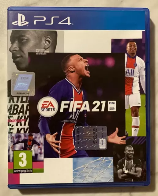 FIFA 21 PS4 Gioco Italiano Edizione Standard (Sony PlayStation 4, 2020) USATO