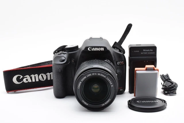 CANON DIGITAL SINGLE Lens Camera Eos Kiss X3 Kit Ds126231