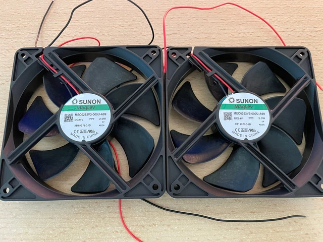 MEC0252V3-000U-A99 Axial-Lüfter 120x120x25mm 24V von Sunon