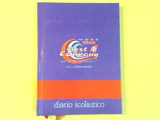 Diario Scolastico Vintage Best Company More Wind