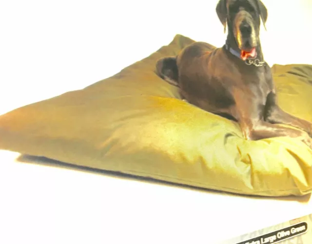 Waterproof Dog Bed Cushion with Heavy Duty Tough Removable Military Grade Cover 3