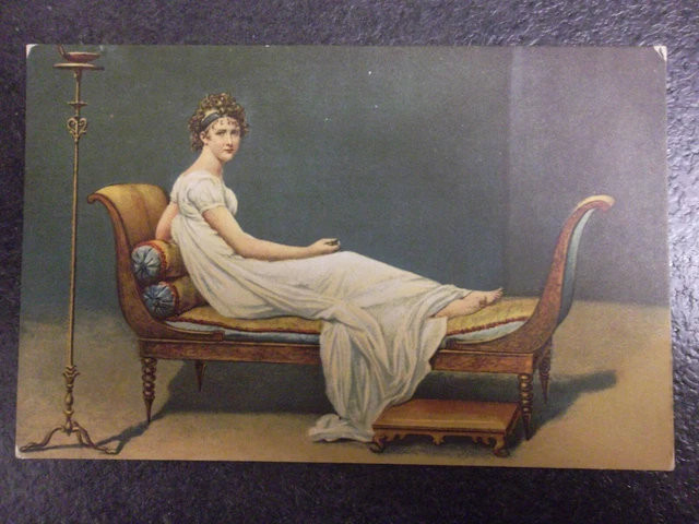 cartolina   f.piccolo  david madame recamier