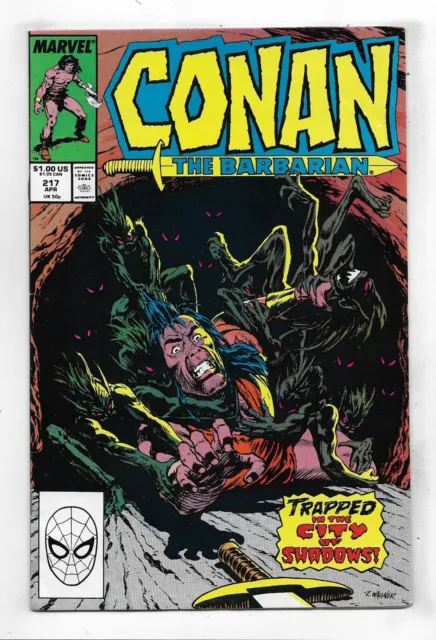 Conan The Barbarian 1989 #217 Fine/Very Fine