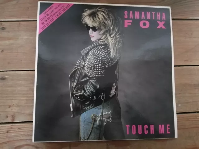 12" Vinyl-LP ★★ Samantha Fox - Touch Me ★★ DE 1986 - JIVE 6.26375 AP (NM & clean