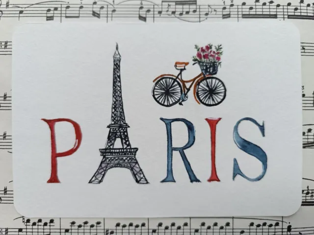 Carte postale, France, Paris, Tour Eiffel