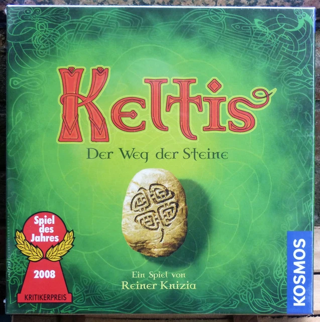 Keltis, Weg der Steine, Reiner Knizia , Kosmos SdJ 2008