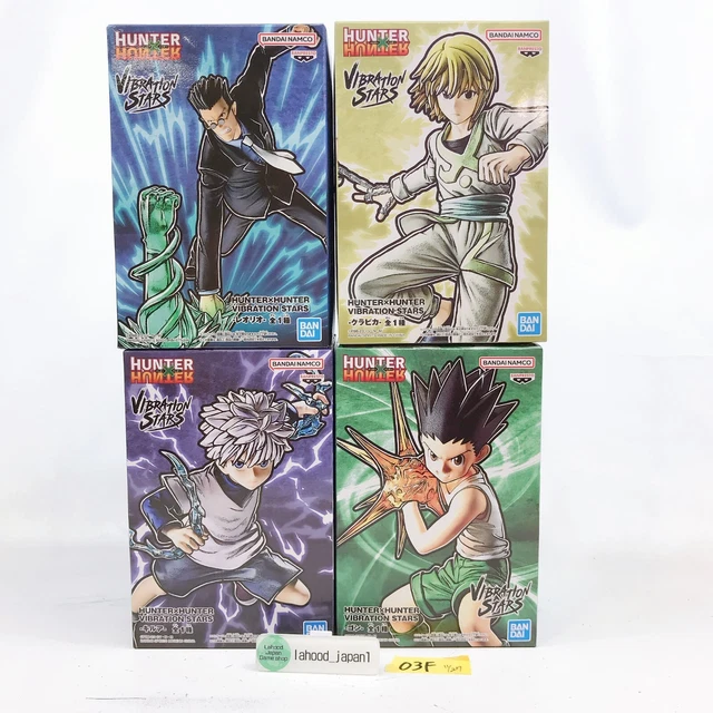 VIBRATION STARS HUNTER X Hunter Figure Gon Killua Kurapika Leorio Set 4 ...