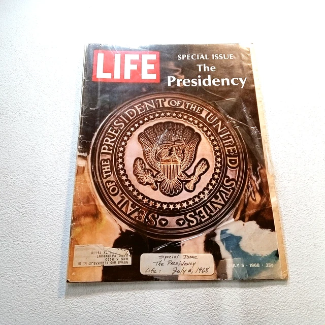 LIFE MAGAZINE JULY 5, 1968 Special Issue The Presidency