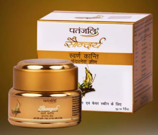 Patanjali Saundarya  Swarn Kanti Fairness Cream  Visible Fairnes Ayurveda Ramdev