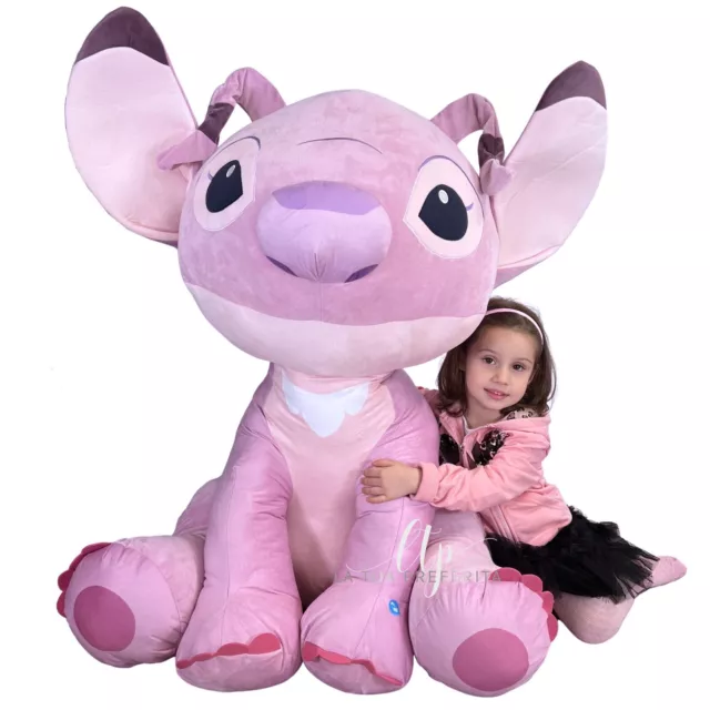 XXXL Angel 100 - 120cm Peluche Gigante Con Suono Disney Lilo & Stitch