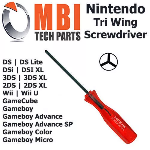 Nintendo Tri Wing Screwdriver DS Lite Nintendo Gameboy Wii U New 3DS XL 2DS DSi