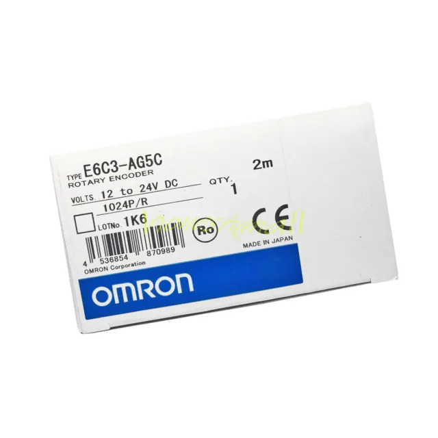 1PC OMRON E6C3-AG5C 1024P/R Rotary Encoder New