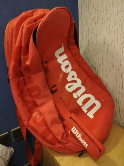 Sac À Dos Tennis Wilson Rouge FEDERER