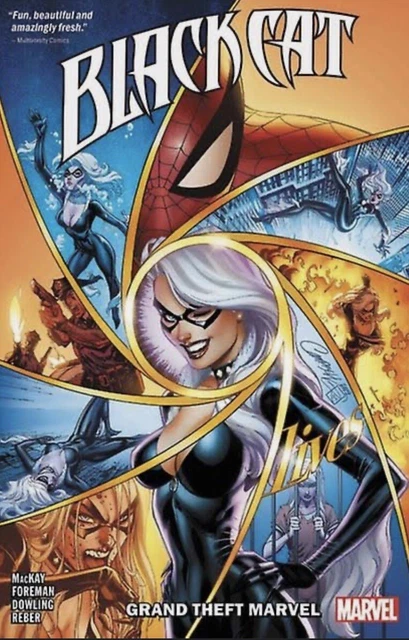 Black Cat Vol 1 Grand Theft Marvel Softcover TPB Graphic Novel