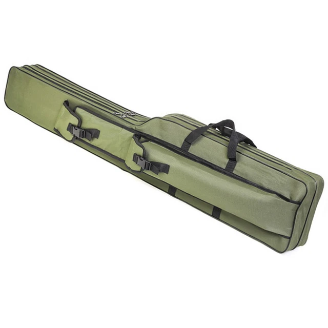 FISHING TACKLE STORAGE Bags & Wraps Ice Pole Case Rod Outdoor £31.14