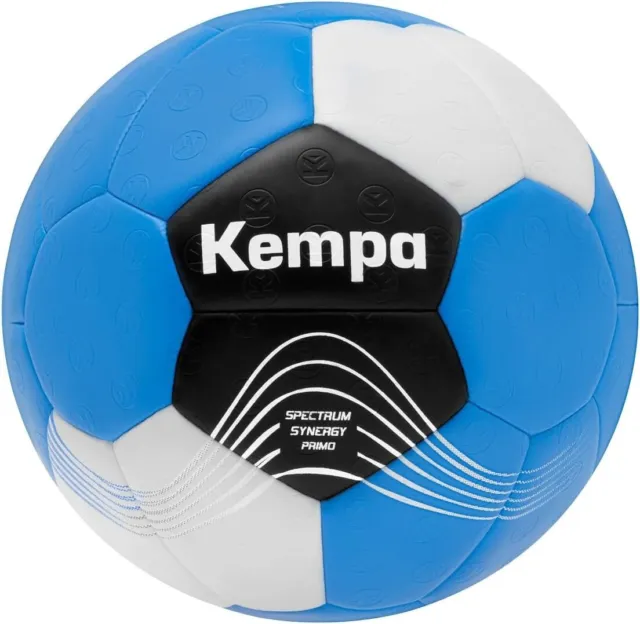 Kempa Spectrum Synergy Primo  Handball Spielball Trainingsball blau weiß Gr. 3