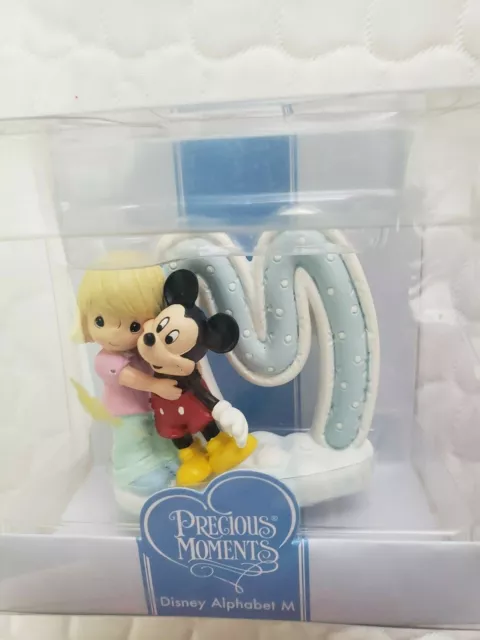 Precious Moments Disney Mickey Mouse Alphabet Letter M 2011 New in Box