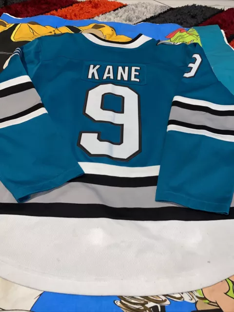 Fanatics NHL San Jose Sharks #9 Evader Kane Hockey Jersey Women Size M