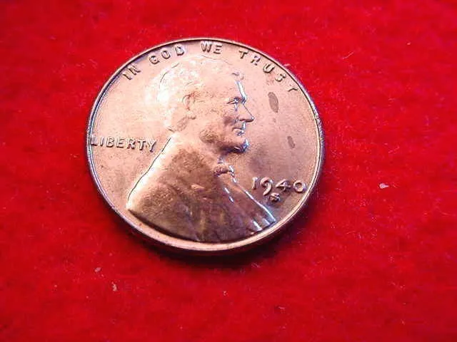 1940-S Lincoln Cent Great Bu Red Cent!!!   #3