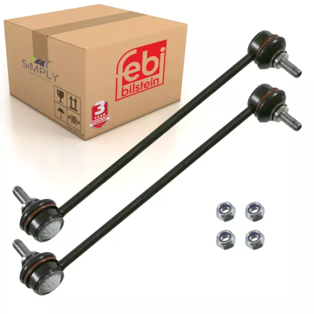 2x Front Anti Roll Bar Stabiliser Drop Links Fits BMW E46 Z4 Febi 17377