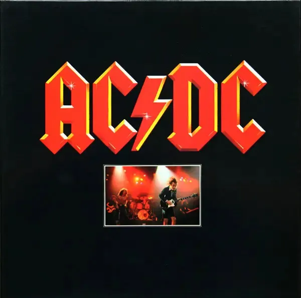 AC/DC 3 Record Set HARDCOVERBOX Atlantic Vinyl LP-Box