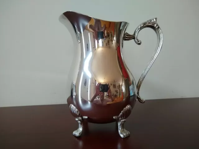 Leonard Silverplate Water Pitcher