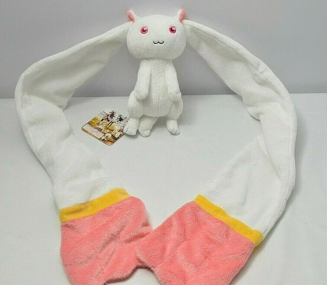 Puella Magi Madoka Magica Kyubey scarf  plush toy Stuffed Doll