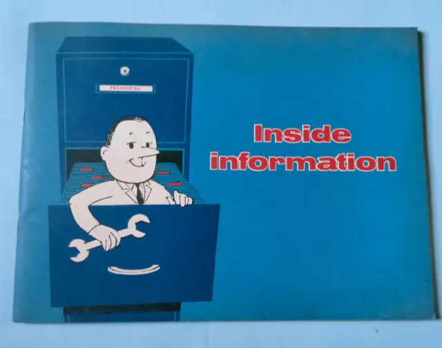 Vintage Mobil Oil Australia Inside Information Booklet C1960