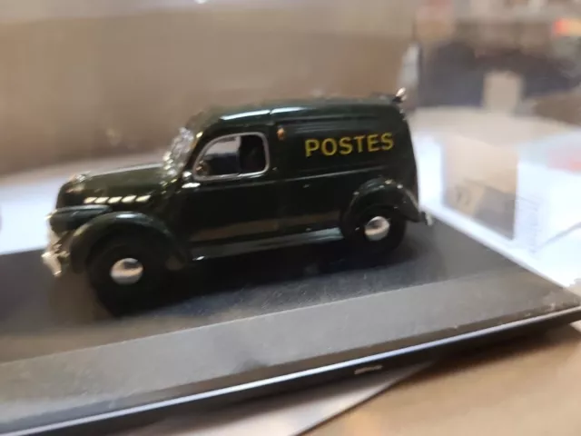 ATLAS UNIVERSAL HOBBIES NOREV Panhard Dyna X Postes 1952 Musée La Poste 1/43
