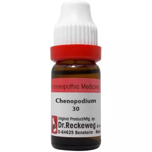 Dr Reckeweg Chenopodium Anthelminticu (11ML) Homeopathic Medicine Choose Potency