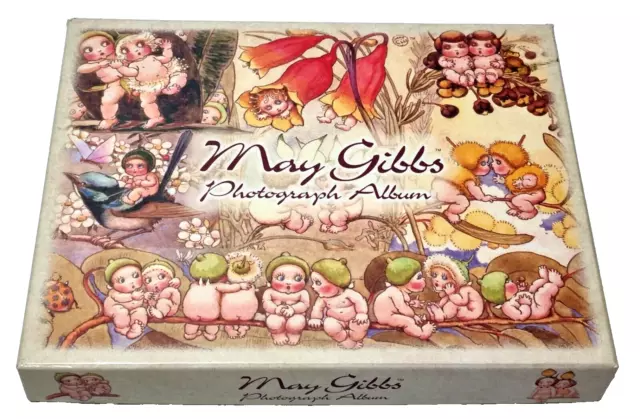 May Gibbs Photo Album 1998 in Original Box, slight wear on box - Photo Album New