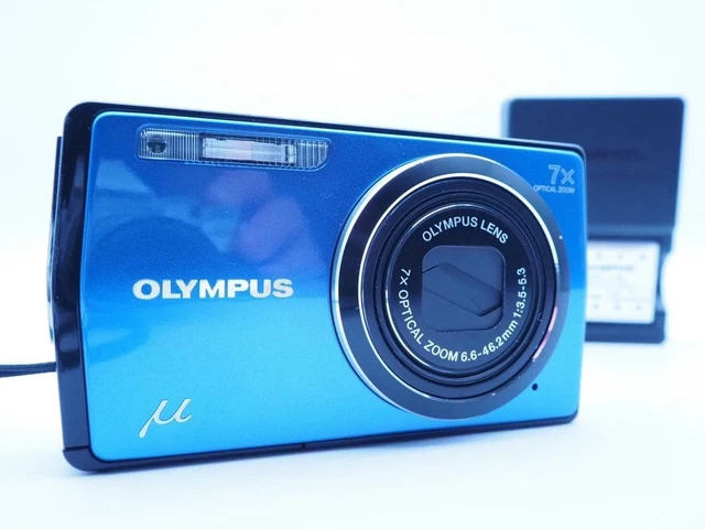 ✓ FUNCIONALIDAD CONFIRMADA: Cámara digital compacta Olympus μ