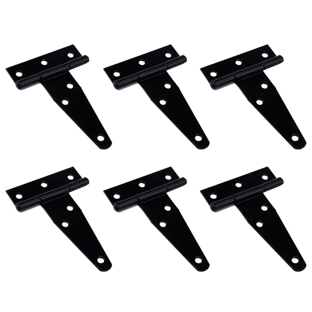 Iron -Strap Shutter Hinge Shed Barn Straps Gate Black Hinges Light Duty
