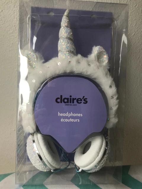 Claire's headphones unicorn clearance