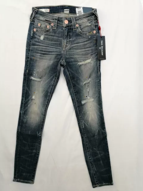 True Religion - Jeans Donna - Jennie Curvy Skinny  - Taglie:usa 26 Eu 42