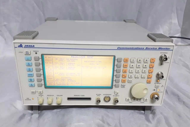 IFR Aeroflex Marconi 2945A Communication Service Monitor with Opts 01/03