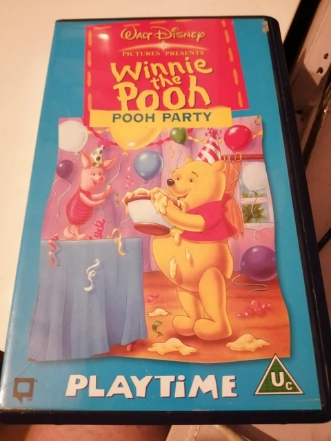 winnie-the-pooh-playtime-vhs-video-pooh-party-walt-disney-blue-box
