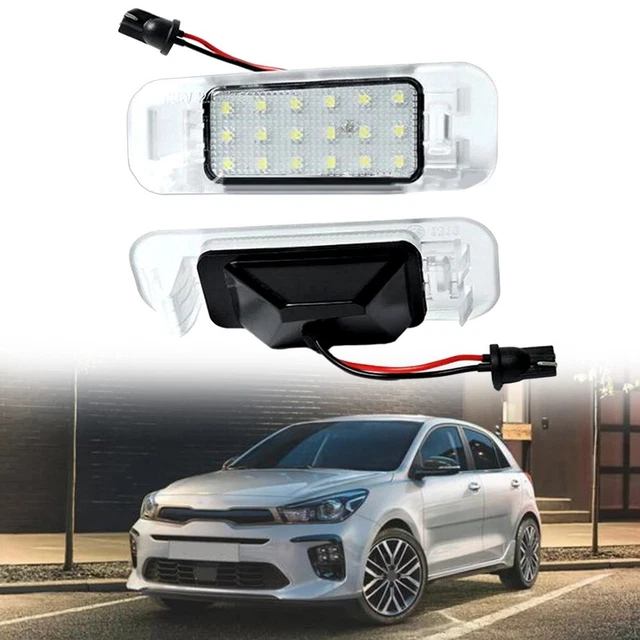 Maggiore visibilità e sicurezza con luce licenza LED per Kia Rio 20052011