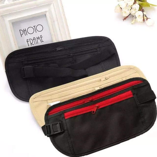 Waterproof Waist Belt Bag Waist Bags Travel Pouch Wallet Passport Money Bag