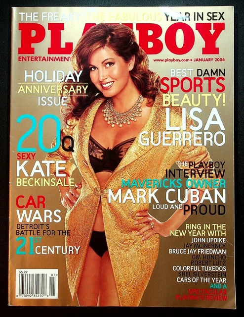 PLAYBOY MAGAZINE JANUARY 2006 VG Lisa Guerrero Mark Cuban Athena Lundberg CF Car £6.70 - PicClick UK