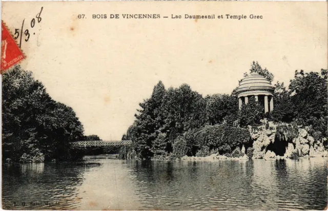 CPA Vincennes Lac Daumesnil et Temple Grec (1347188)