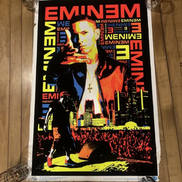  Aka aka Poster Eminem Concert Tour Rapper Art , Black , 12x18  inches poster