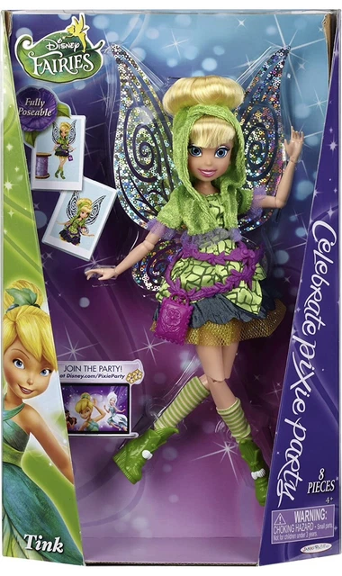 Disney Celebrate Pixie Party Tinkerbell.  New In Box.  Discontinued